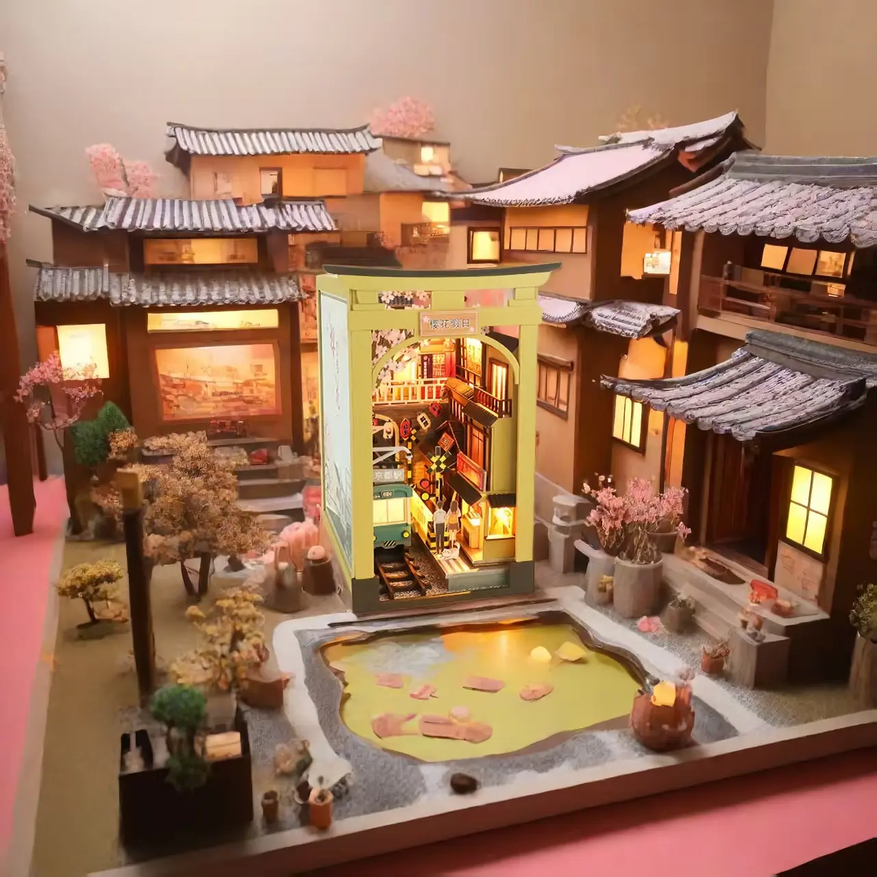 Tokyo Sakura Holiday DIY Book Nook Kit