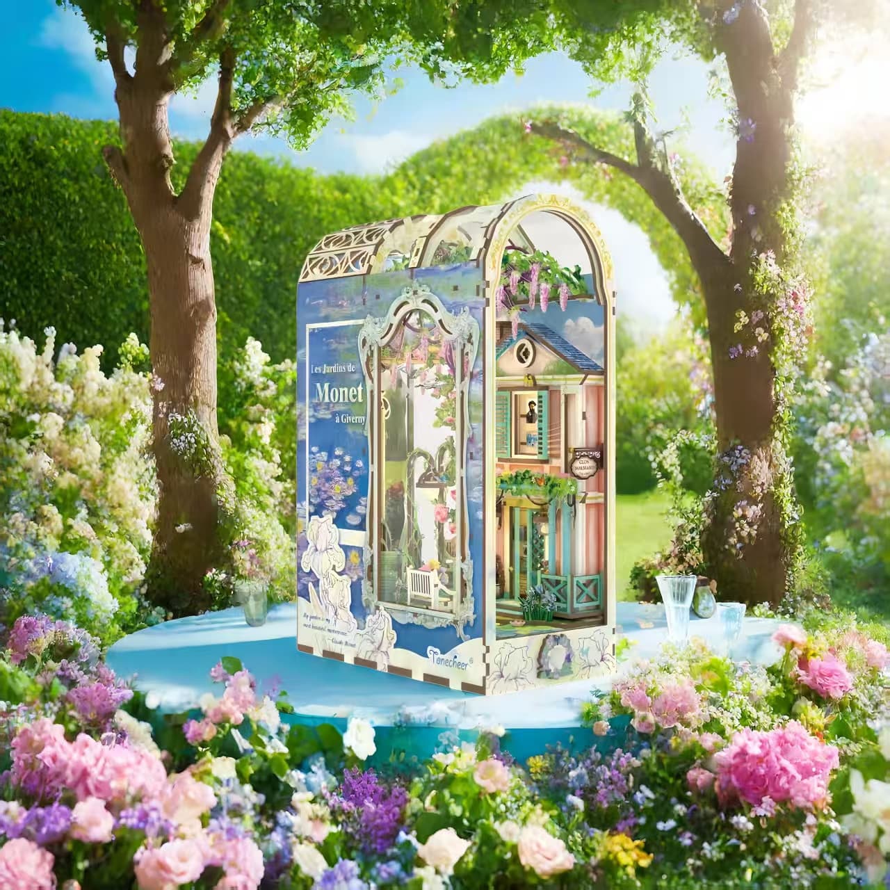 Giverny Garden DIY Book Nook Kit