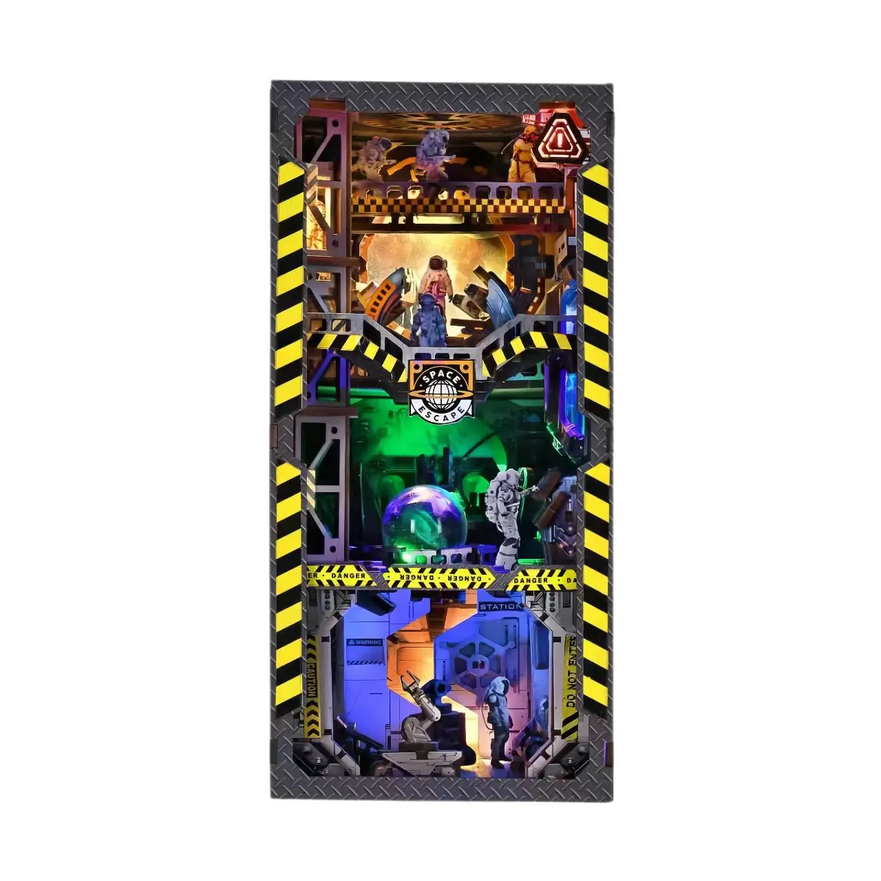 Interstellar Home: The Future Home of Mankind DIY Book Nook Kit