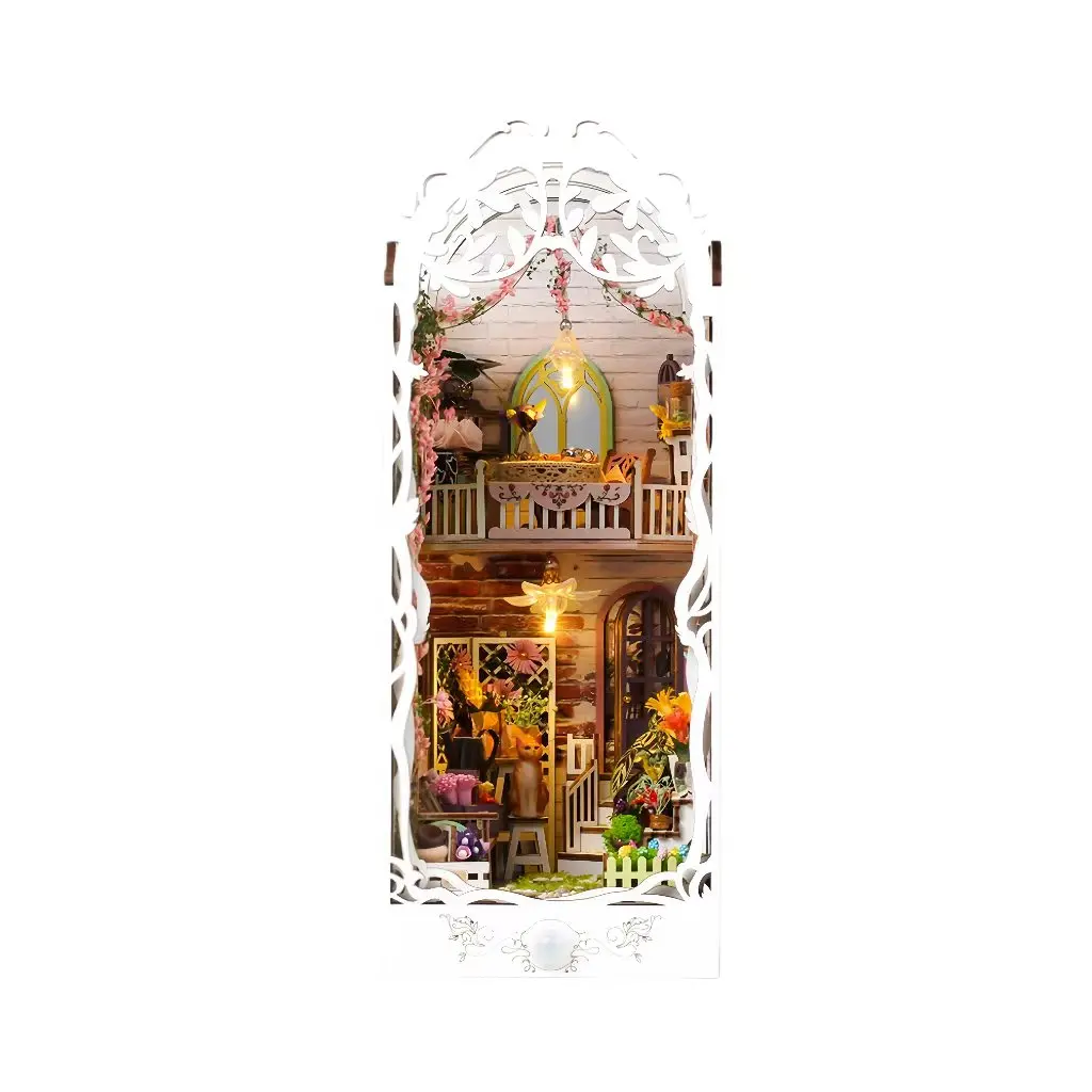 Flower House DIY Book Nook Kit