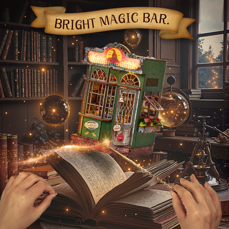 Magic Shop DIY Book Nook Kit-Book Nook World
