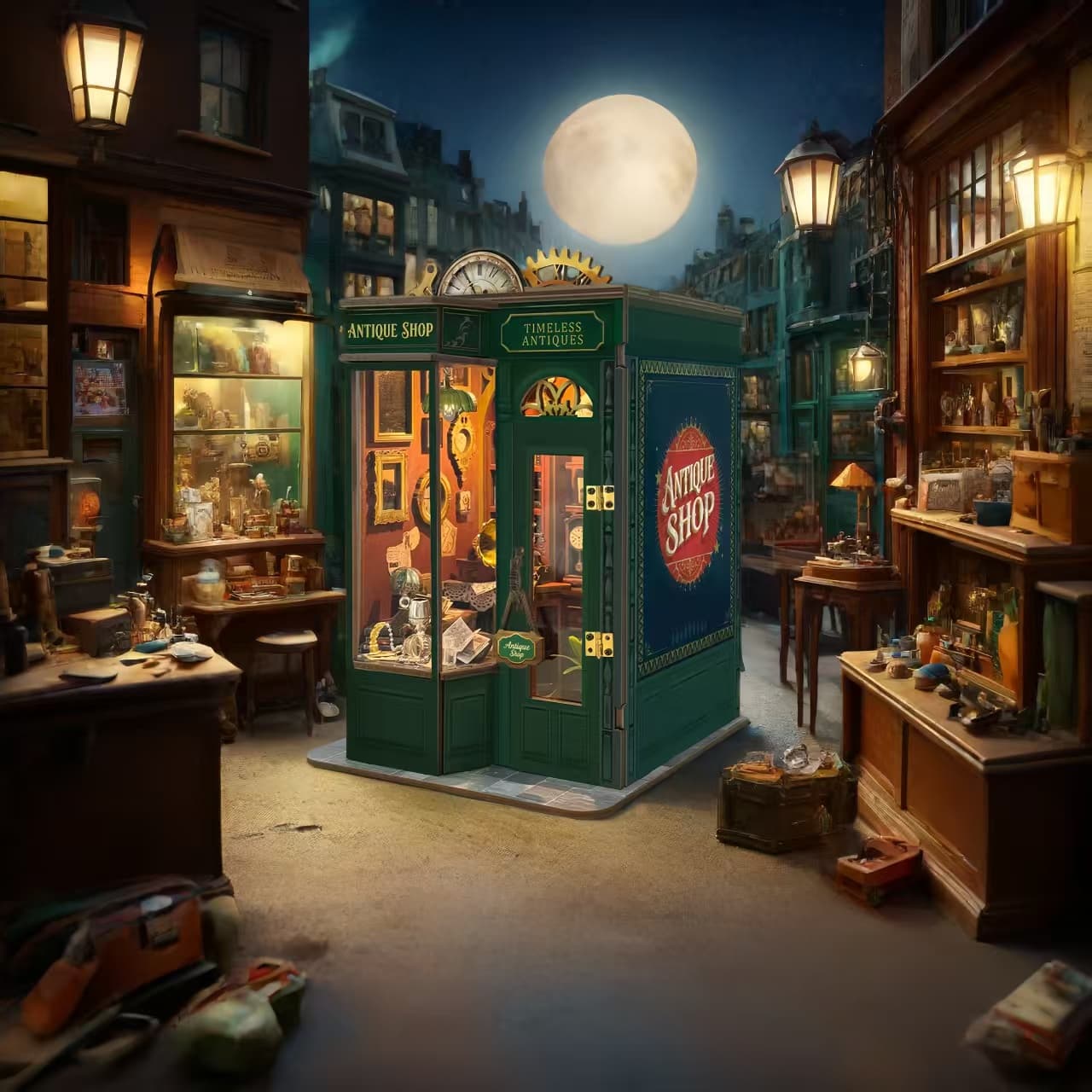 Timeless Antiques DIY Book Nook Kit