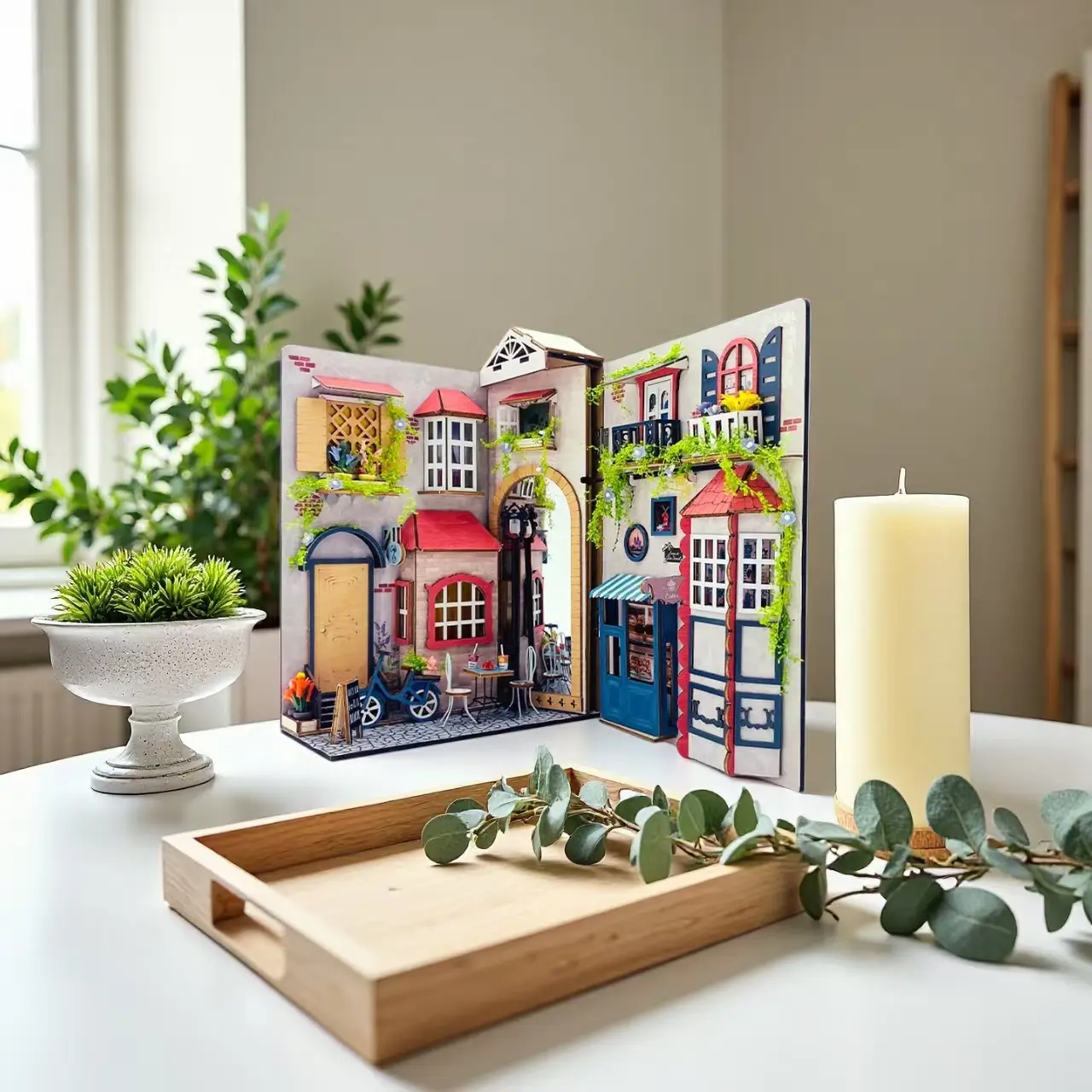 Parisian Alley DIY Book Nook Kit