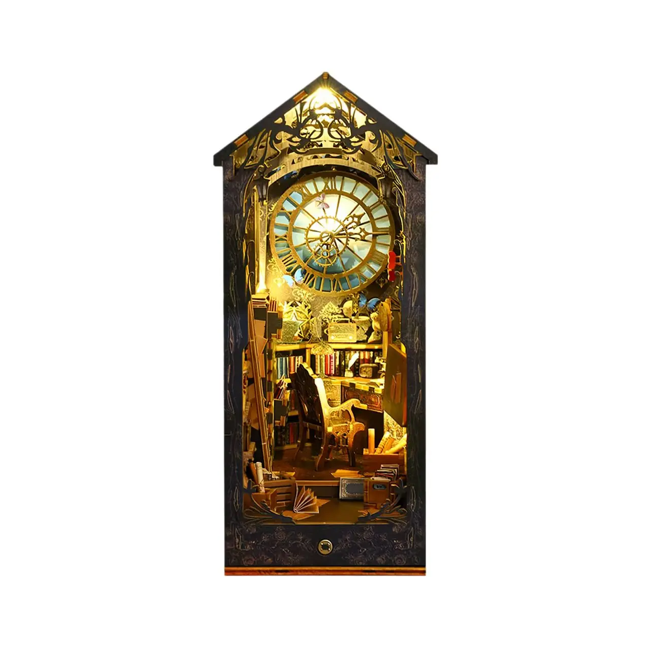 Detective Agency DIY Book Nook Kit (with Music Box)