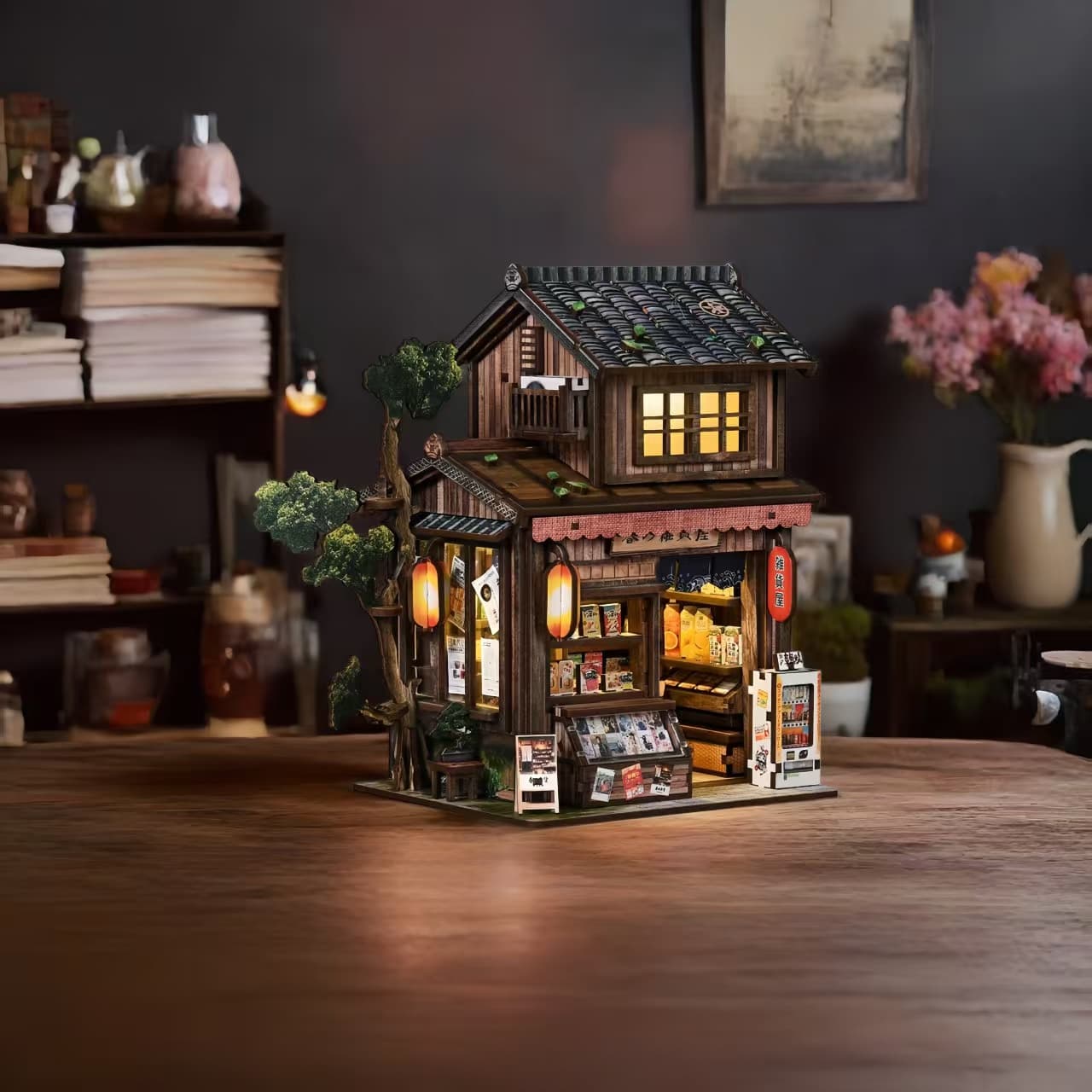 Kasuga Grocery Store DIY Mini Book Nook Kit