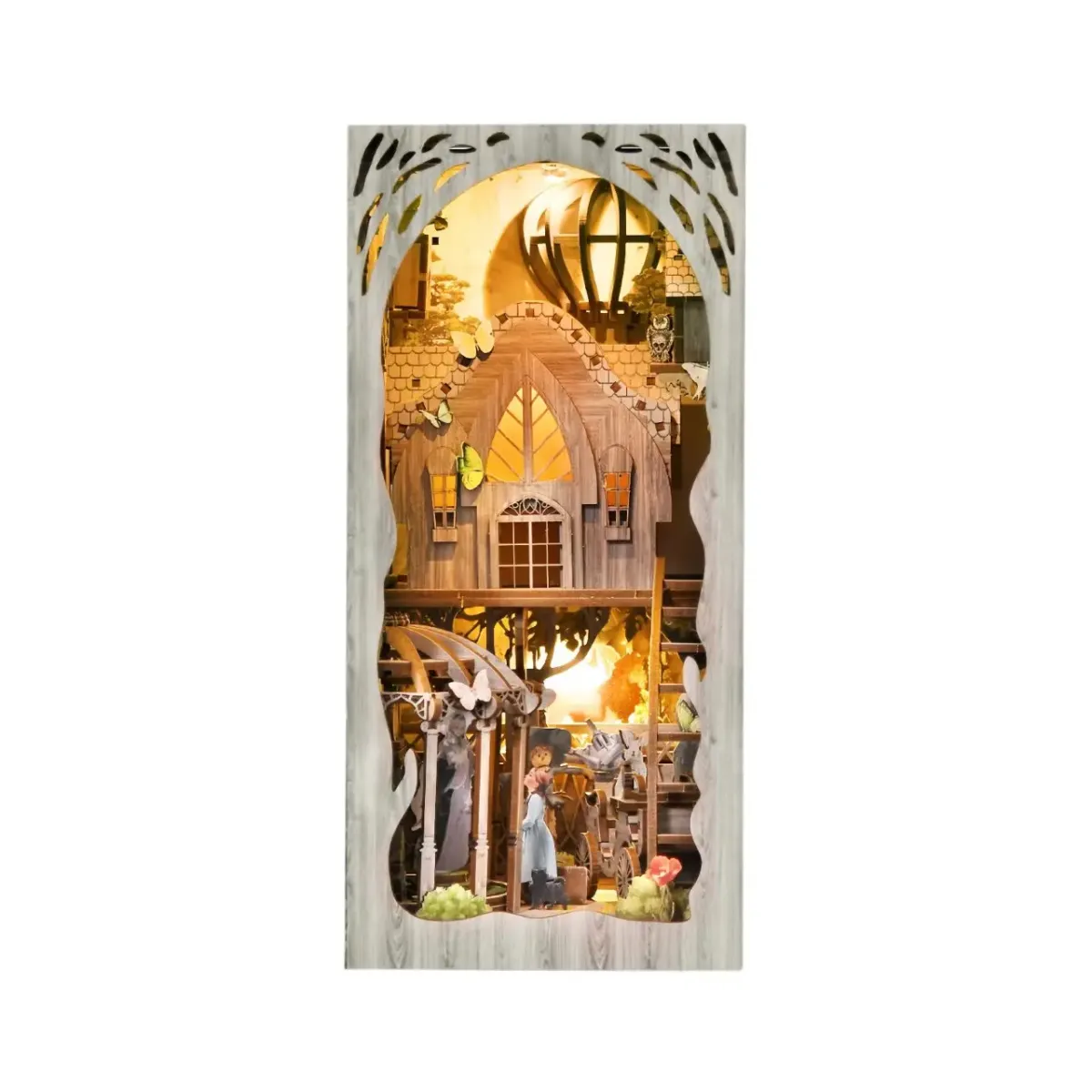 Dorothy's Journey DIY Book Nook Kit build details