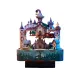 Boîte à musique mécanique DIY Château magique avec train à lévitation magnétique