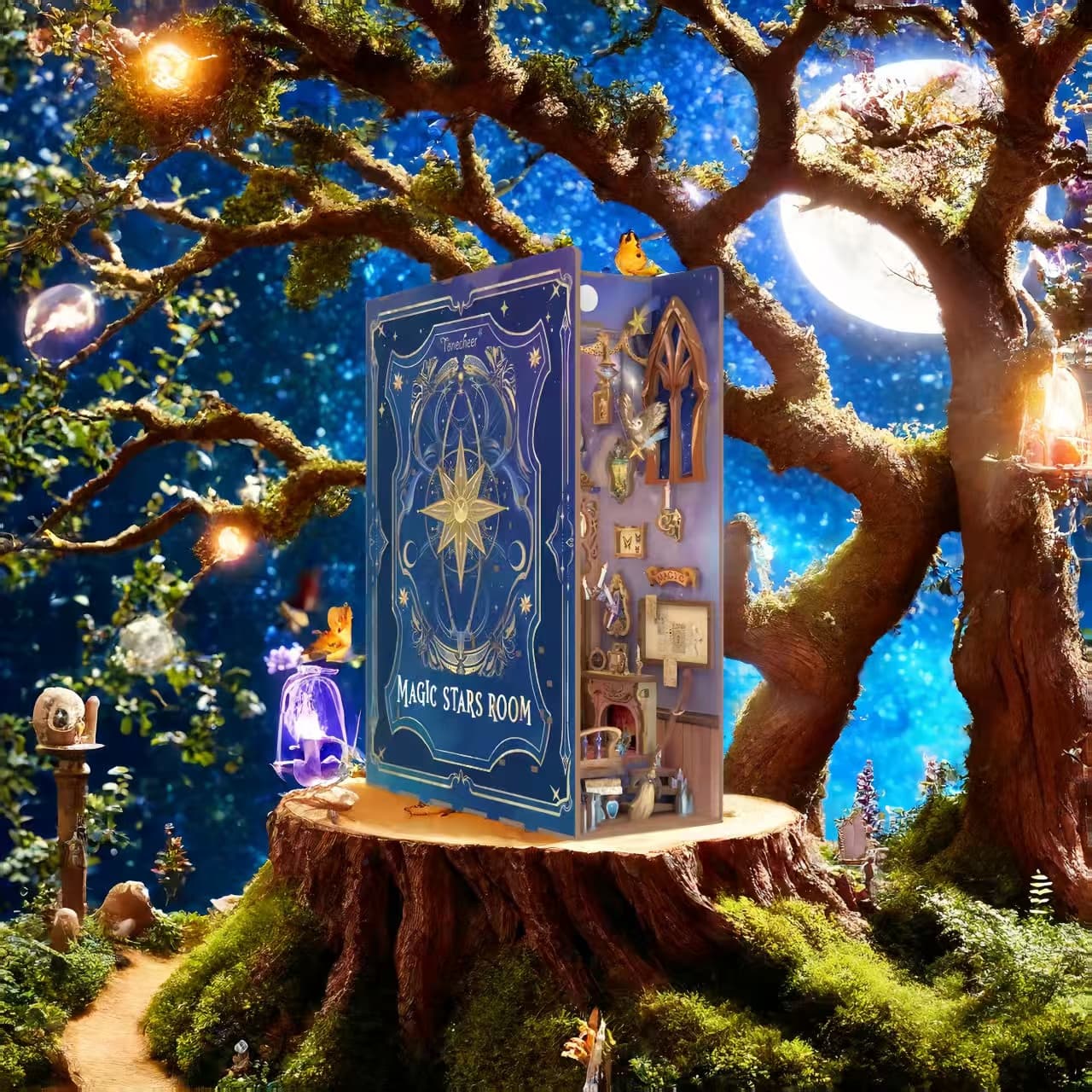 Magic Stars Room DIY Book Nook Kit