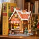 Christmas Gingerbread Cottage DIY Miniature Kit