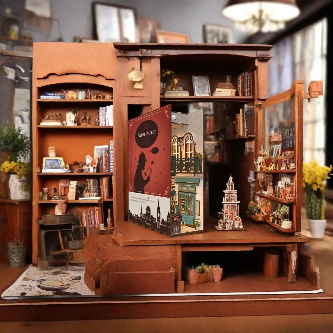  221B Baker Street DIY Book Nook Kit