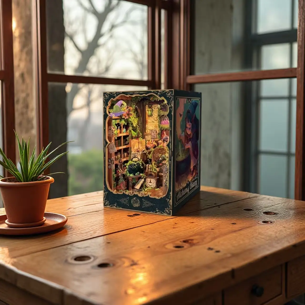 Alchemy Diary DIY Book Nook Kit