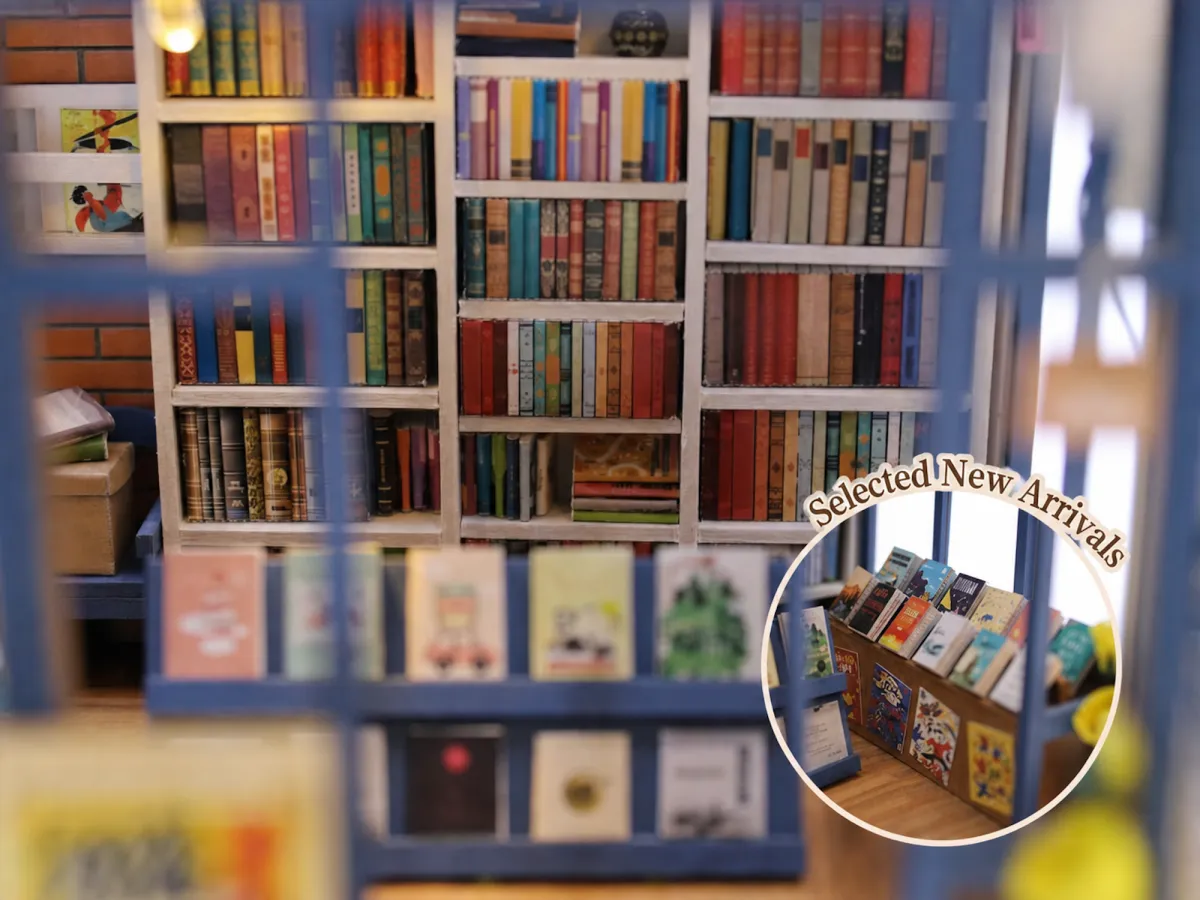A Curated New-Book Display