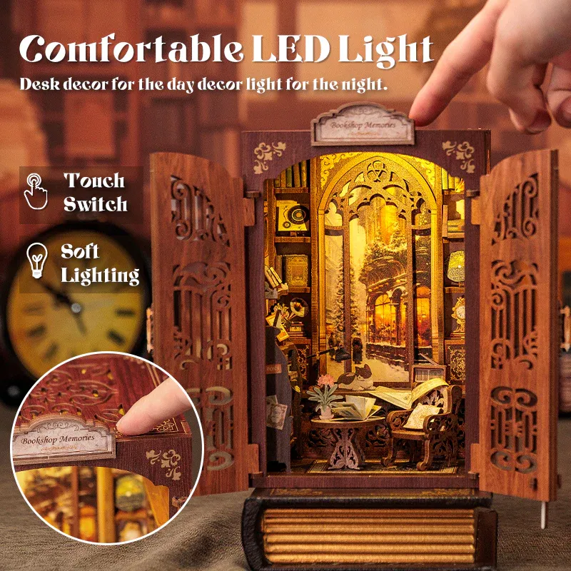Warm Touch-activated LED Lighting