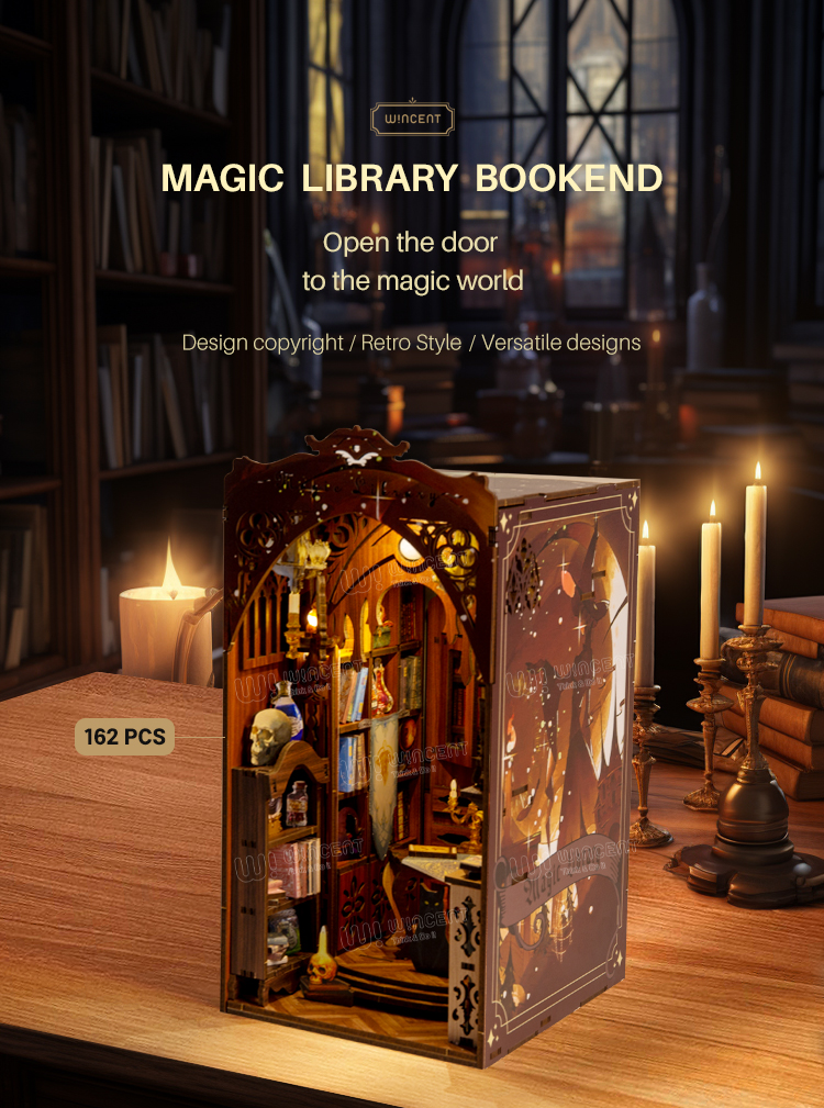 DIY Book Nook - Magic Library – FairyNooks