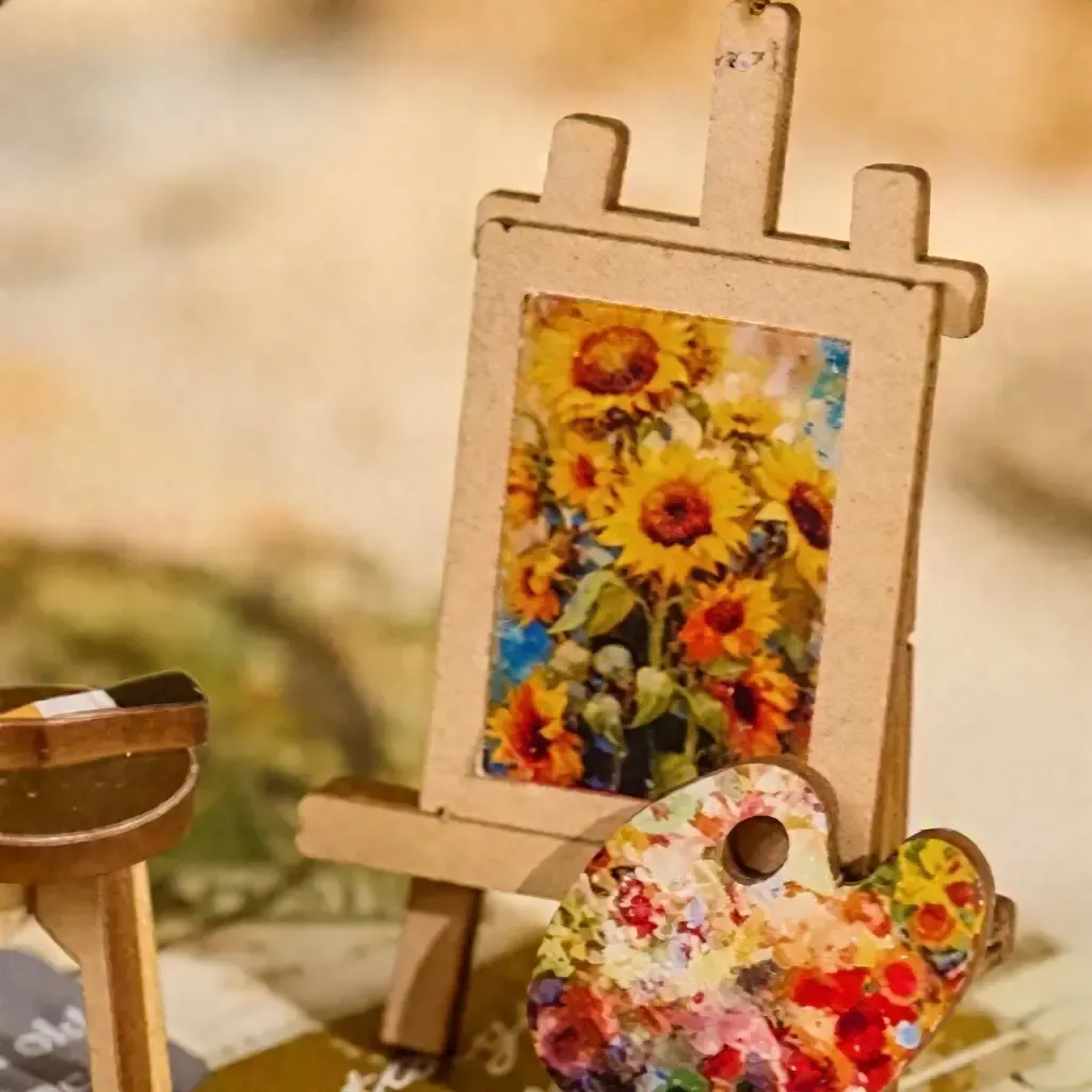 Artist’s Nook Details for Garden Cottage Scene