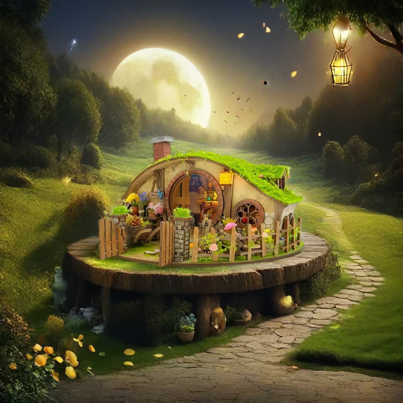 The Magic Ring Mini House Kit l DIY Miniature Kit