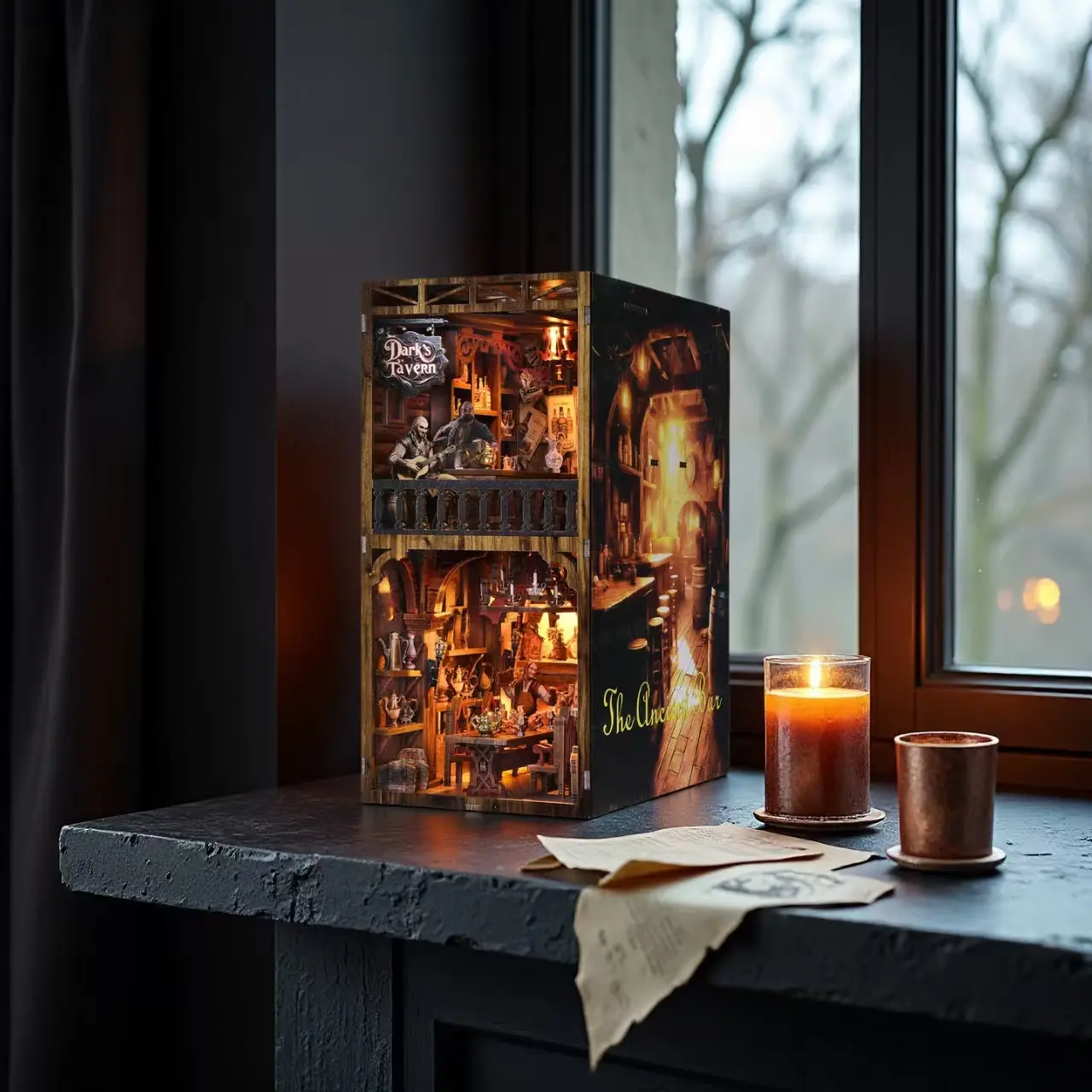 The Ancient Bar DIY Book Nook Kit
