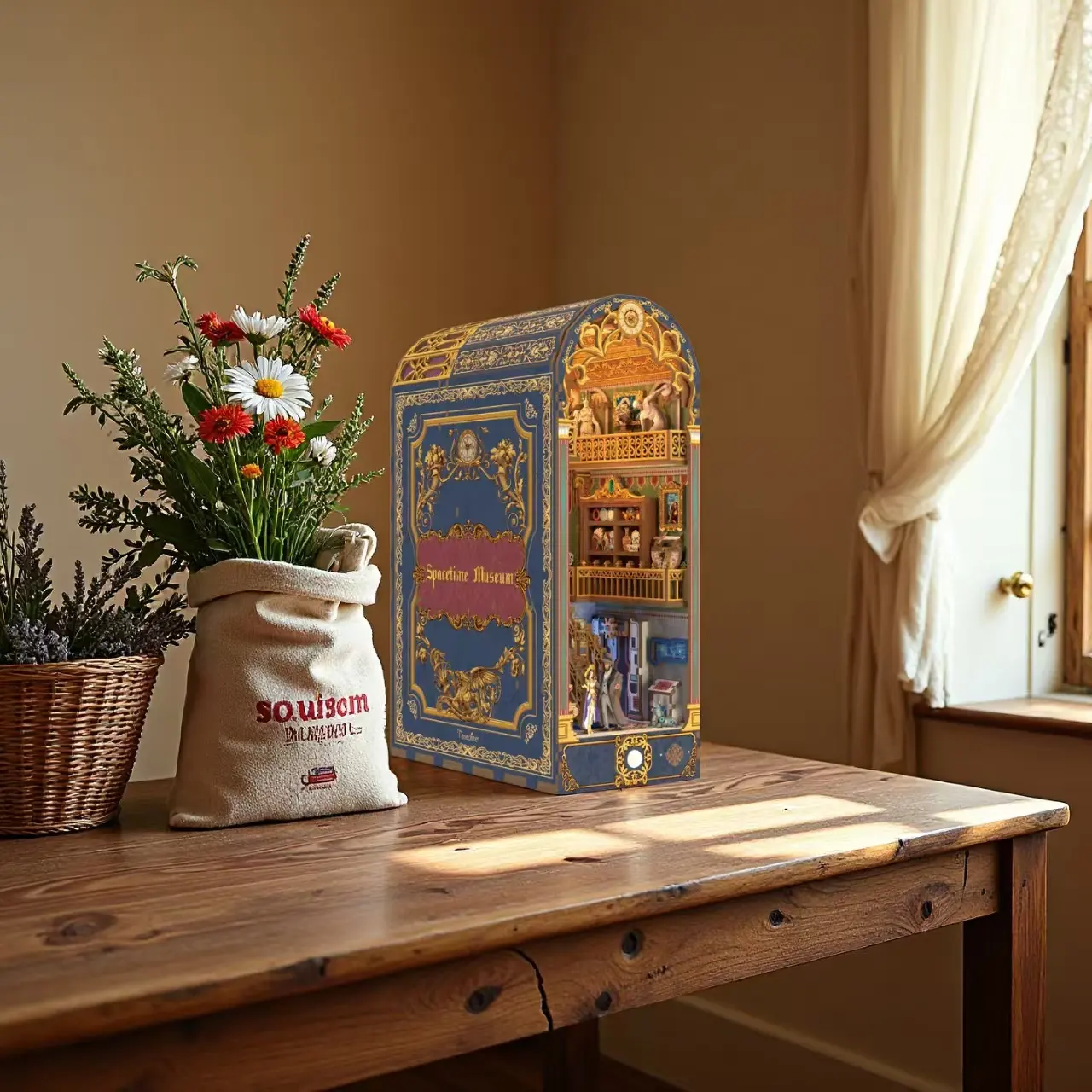 Spacetime Museum DIY Book Nook Kit