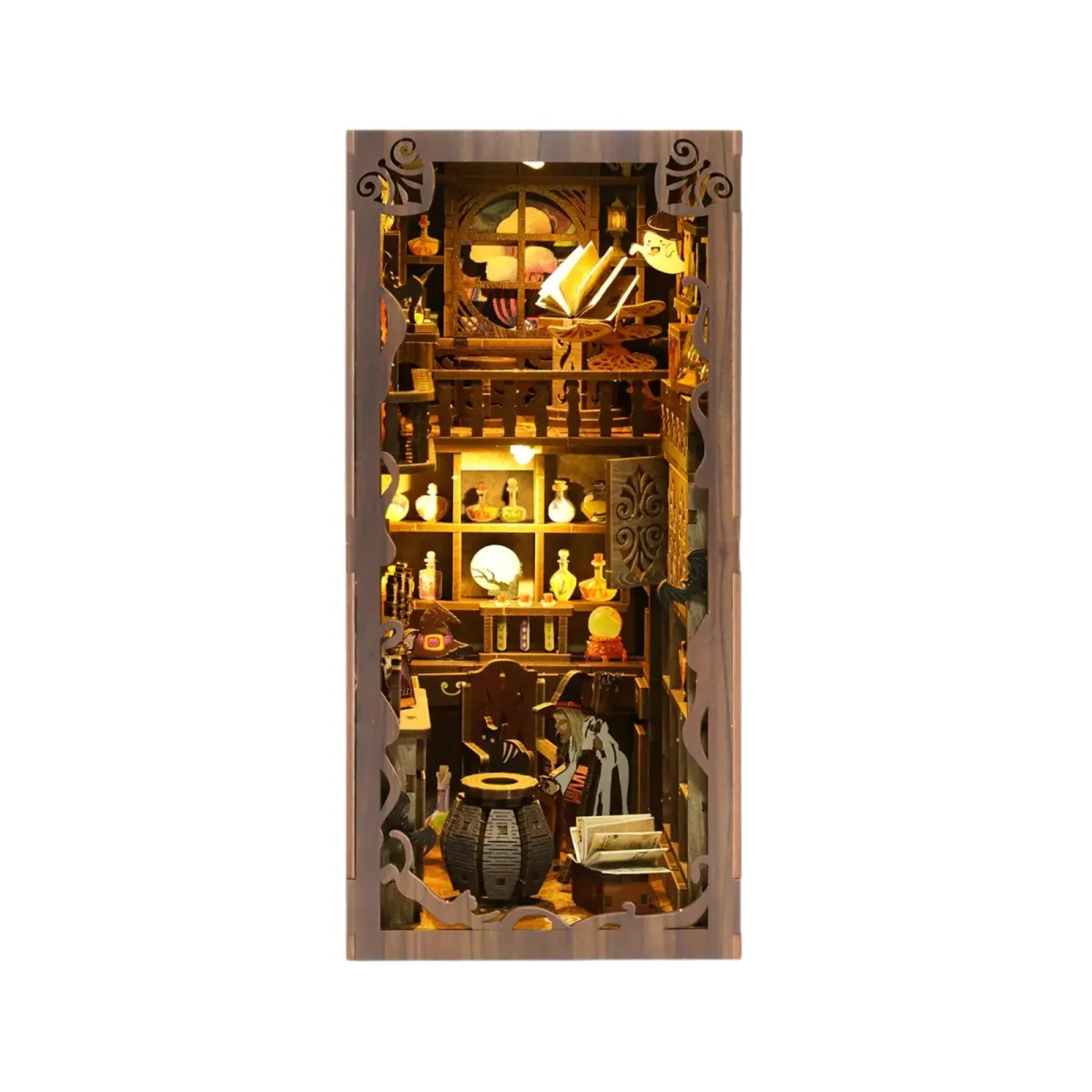 Magic Night DIY Book Nook Kit build details