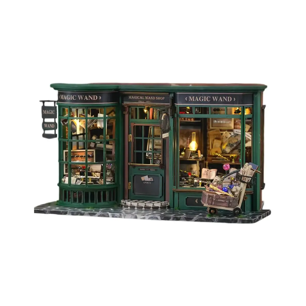 Bouwdetails van Magisch Huis DIY Houten Miniatuurhuis Bouwpakket