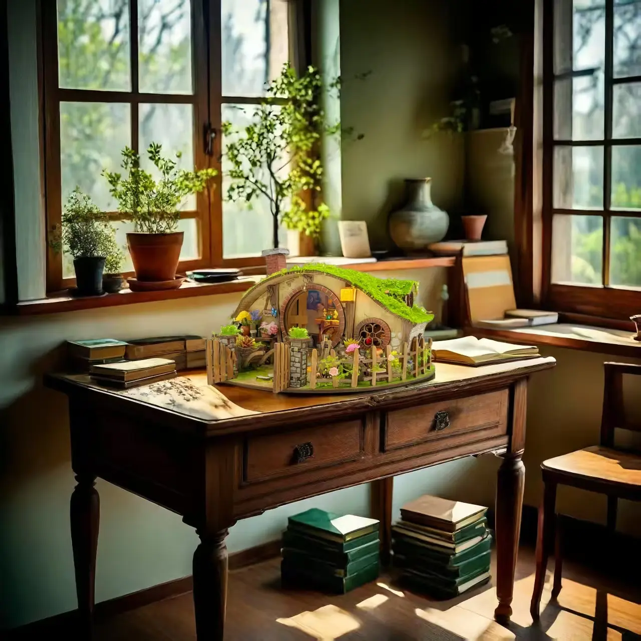 The Magic Ring Mini House Kit l DIY Miniature Kit