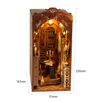 Magic Library DIY Book Nook Kit-Book Nook World