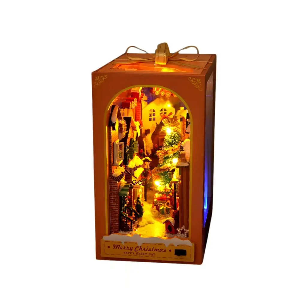  Merry Christmas DIY Book Nook Kit