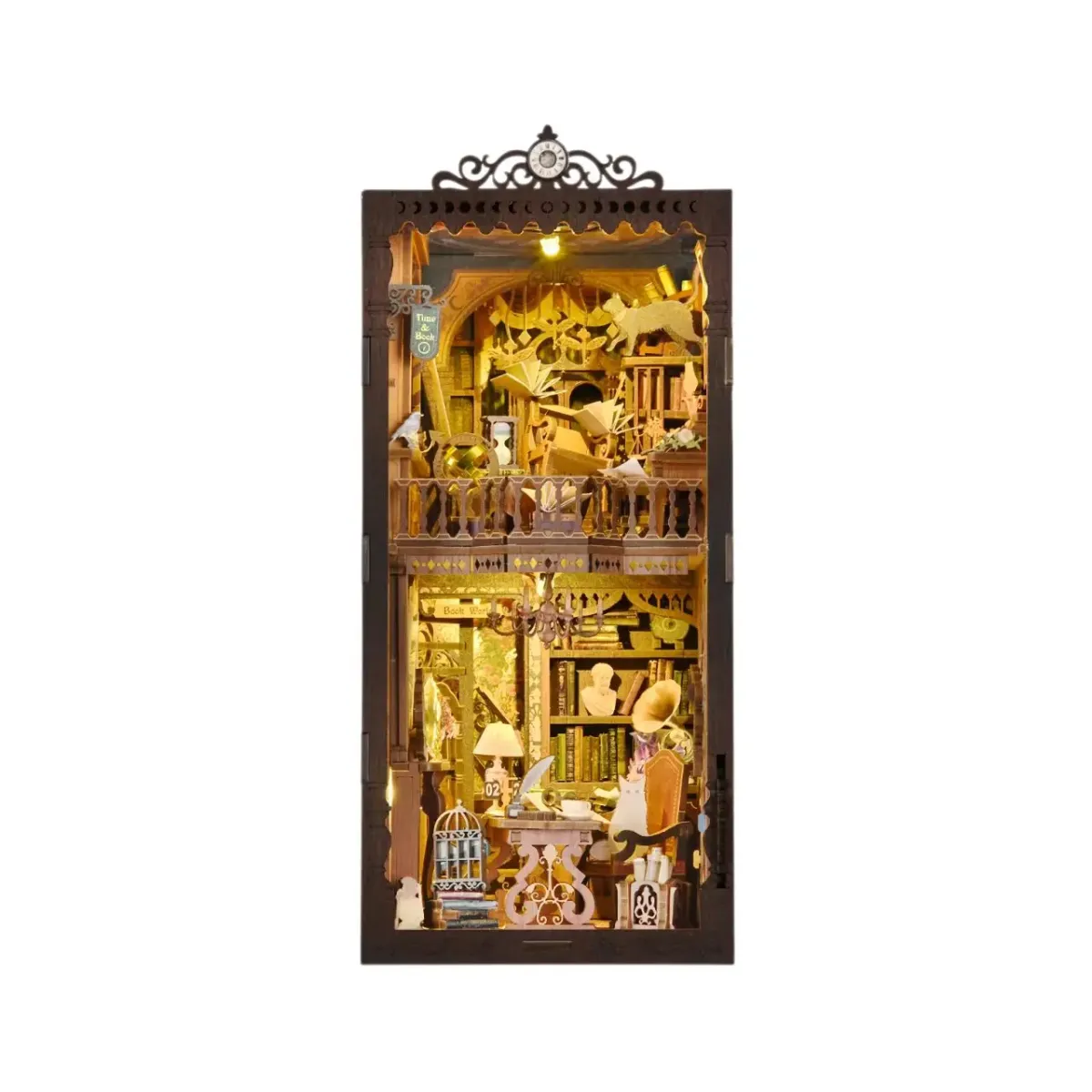 Bouwdetails van Wonder Library DIY Boekenhoekje Kit