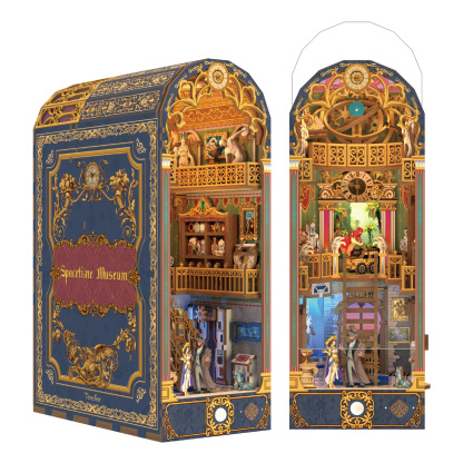 Spacetime Museum DIY Book Nook Kit (With Dust Cover)-Book Nook World