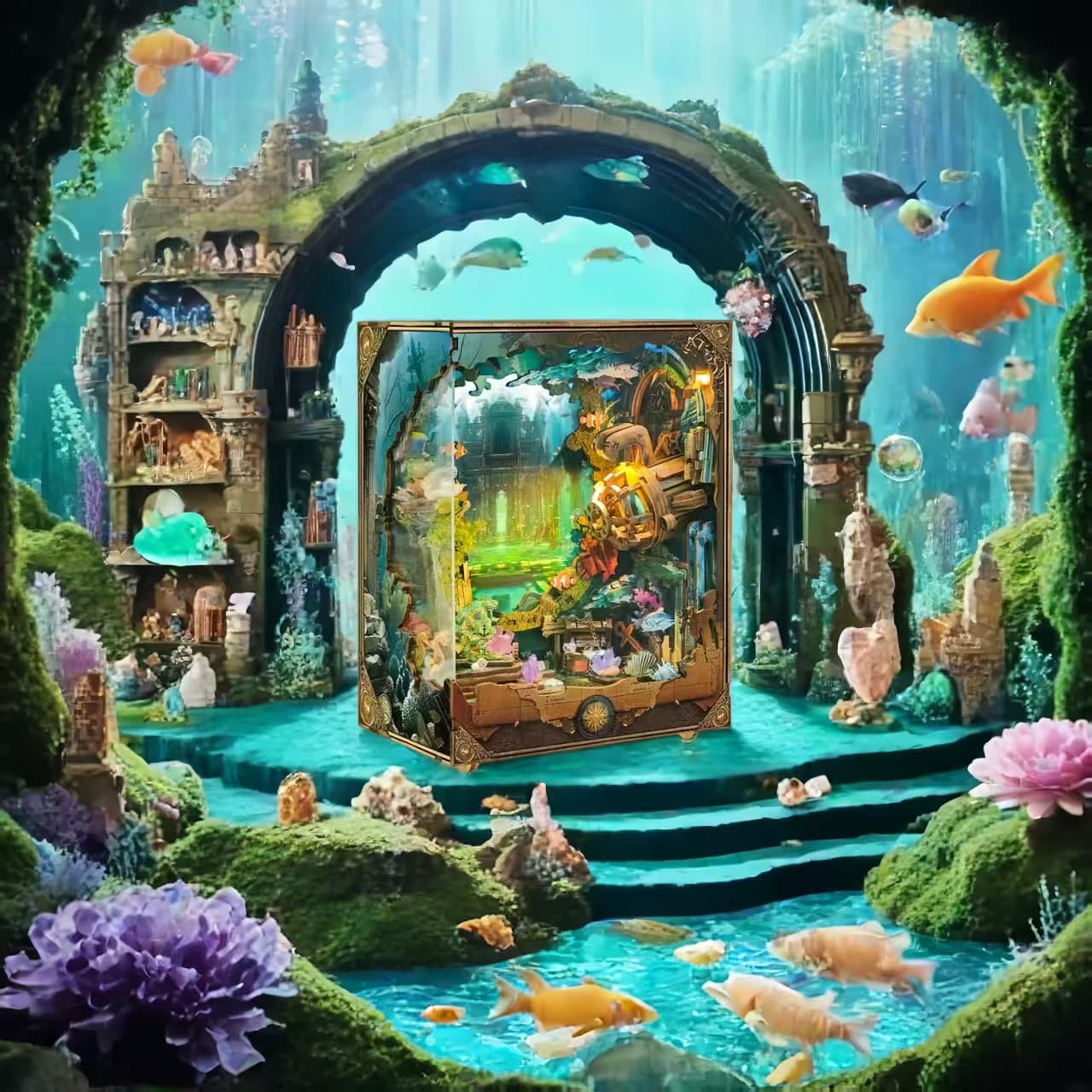 Discover Atlanta DIY Book Nook Kit