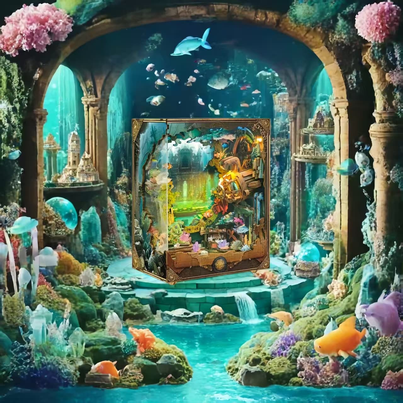 Discover Atlanta DIY Book Nook Kit