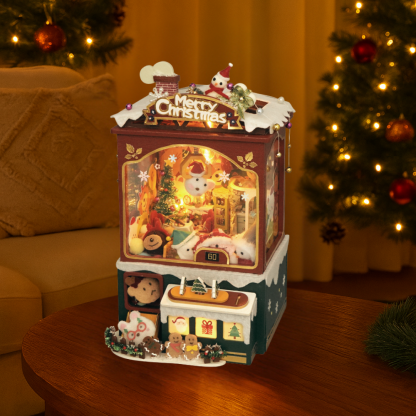 Christmas Crane Game Book Nook Kit