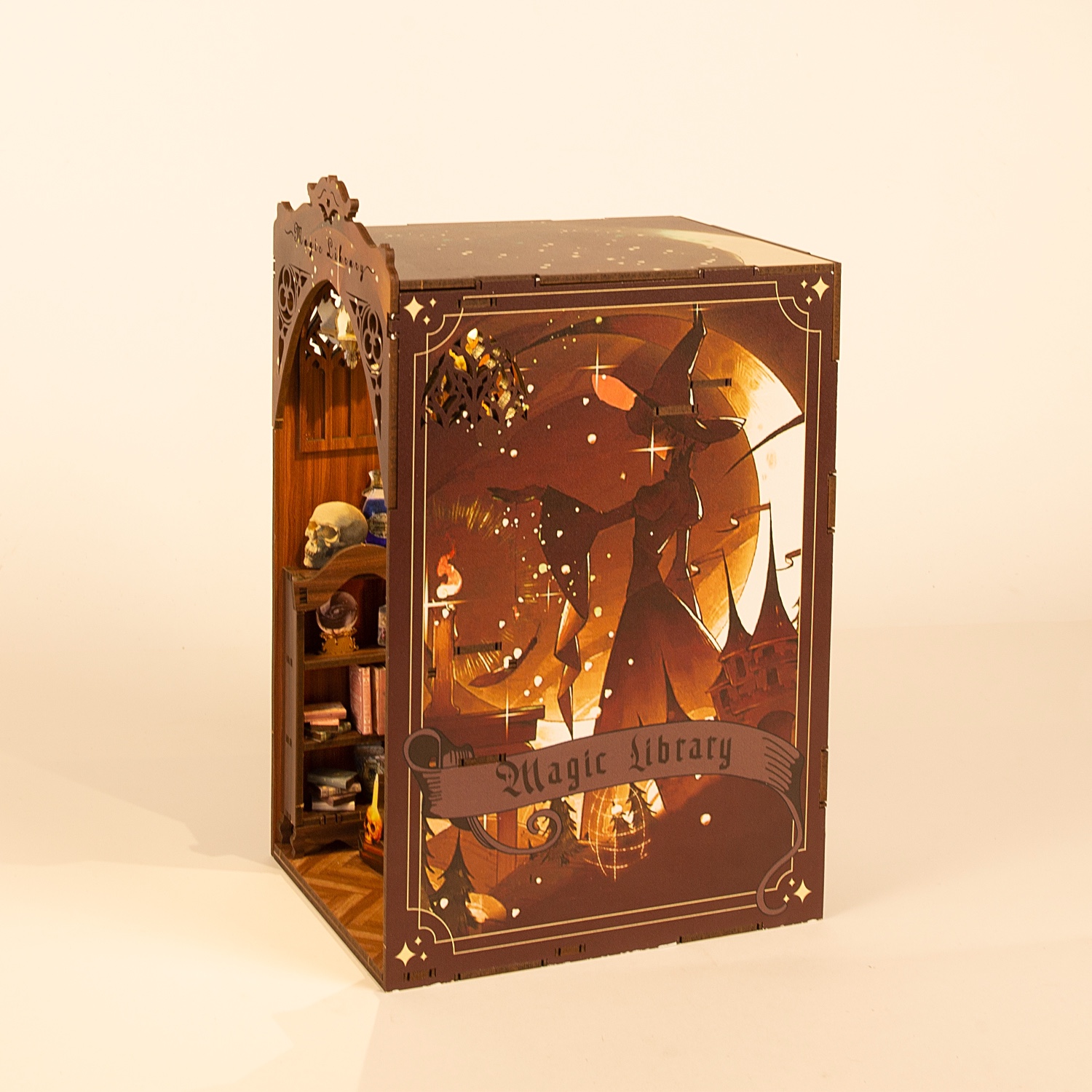 Magic Library DIY Book Nook Kit-Book Nook World