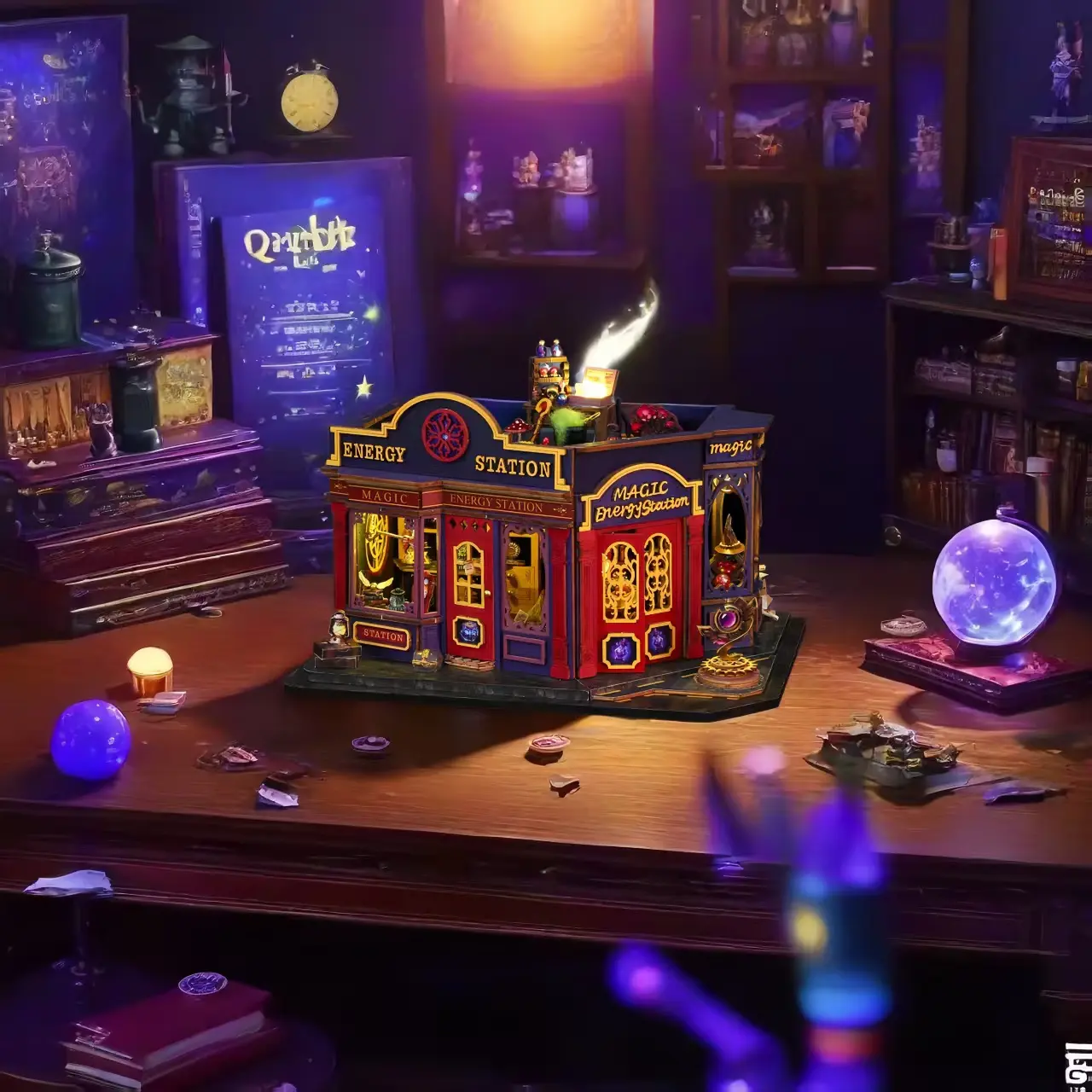 Magic Energy Station DIY Miniature Kit