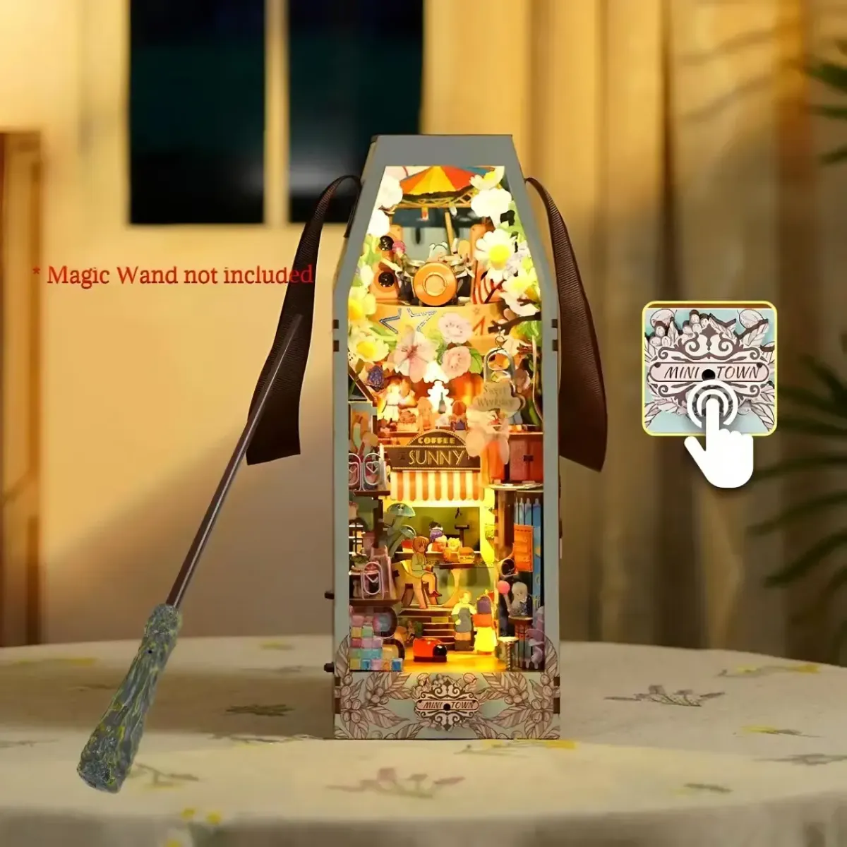 Dual Control Modes: Touch & Magic Wand Activation