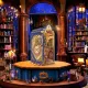 Magisches Bibliothek-Bastelset für eine Leseecke