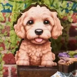 Vivid Cartoon Pet Mini Scene Accent Decor