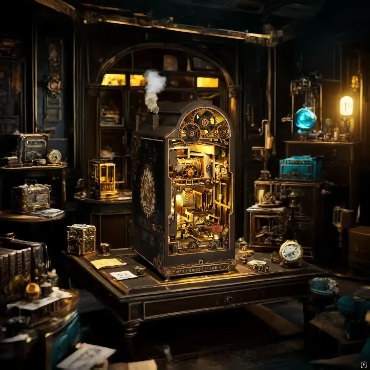 Machinery Dreams DIY Book Nook Kit