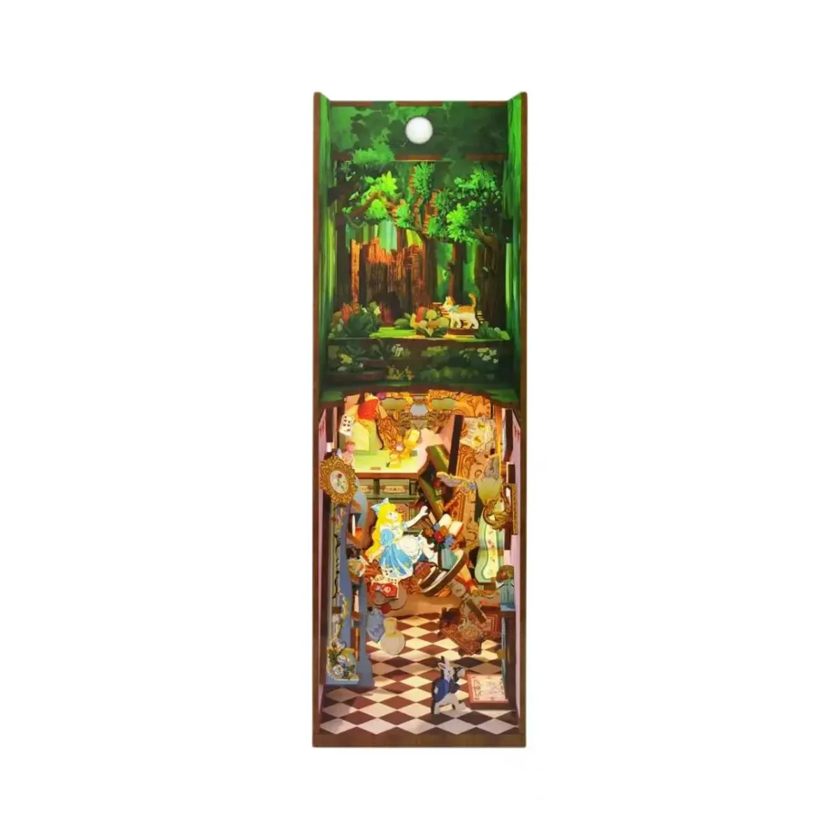 Alice in Wonderland DIY Book Nook Kit build details