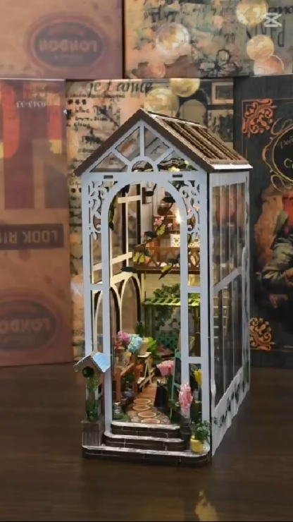 Garden House DIY Book Nook Kit