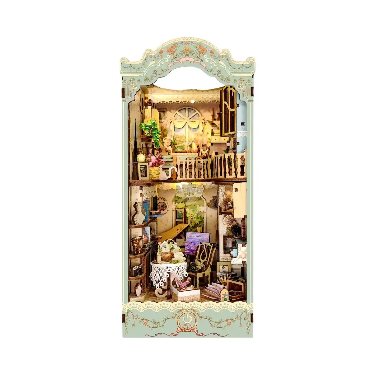 Pastoral Style DIY Book Nook Kit build details