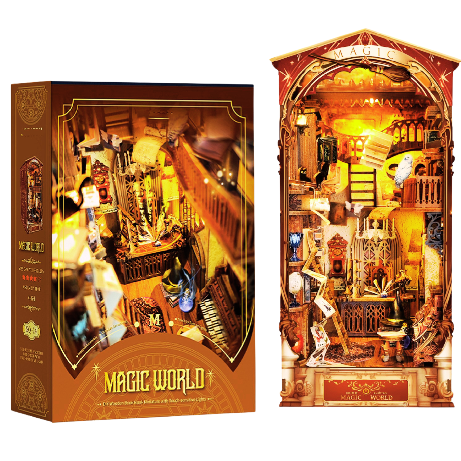 Magic World DIY Book Nook Kit-Book Nook World
