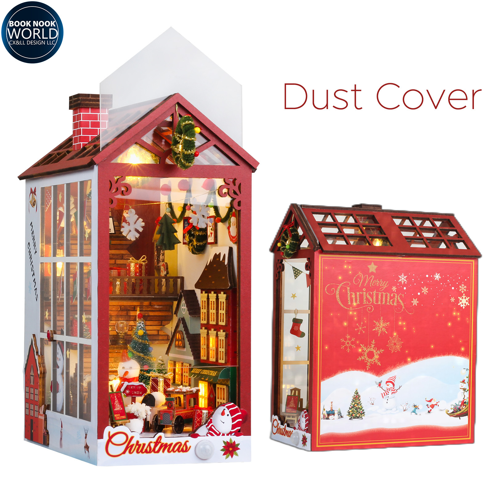 [NEW] Christmas DIY Book Nook Kit-Book Nook World