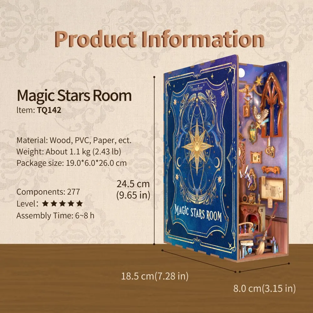 Magic Stars Room DIY Book Nook Kit