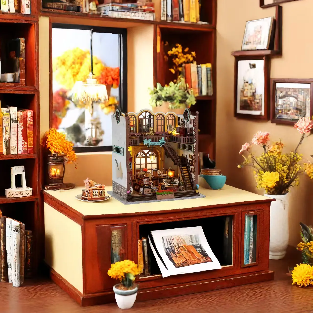 Magic Book House II DIY Book Nook Kit