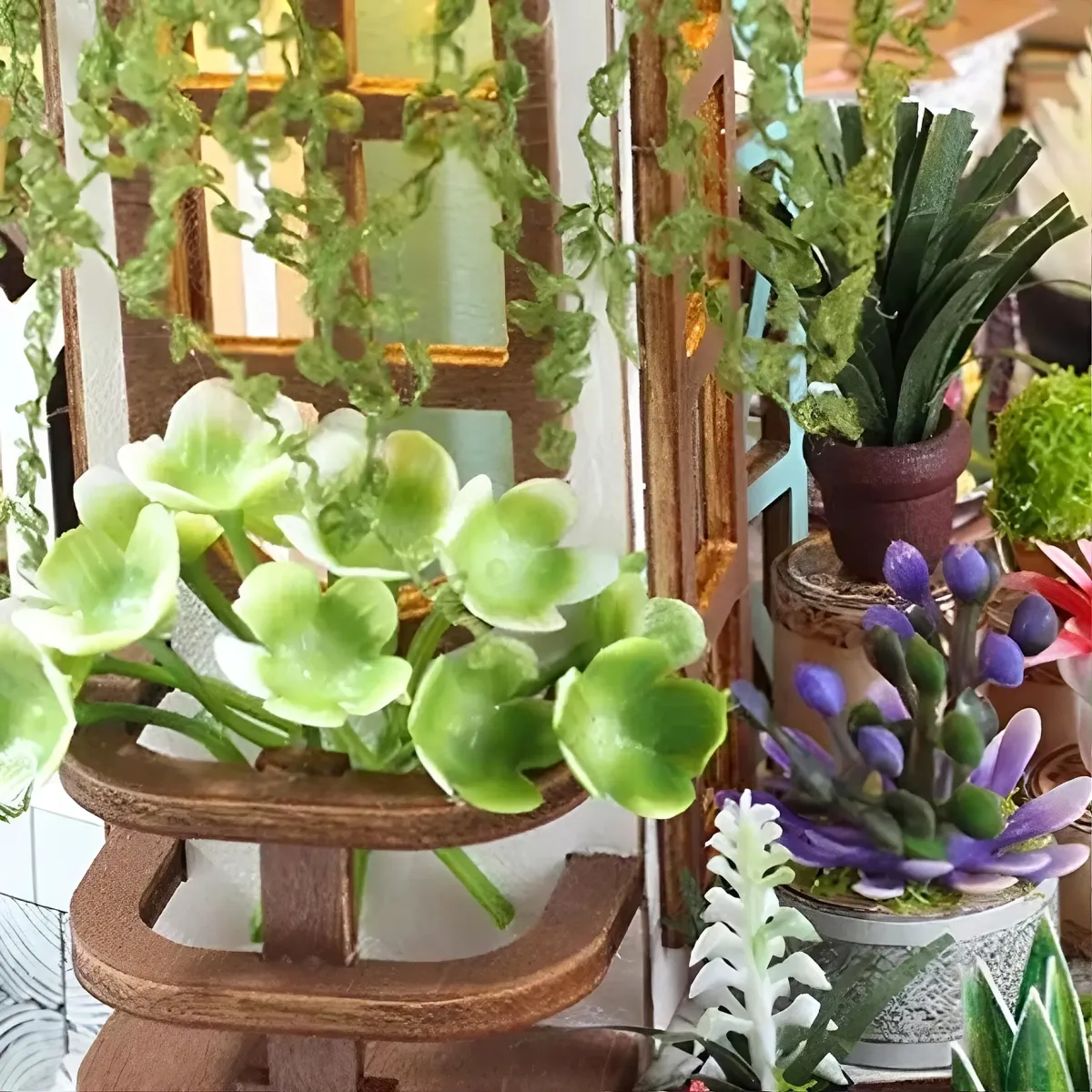 Multi-Variety Plant Scene Details