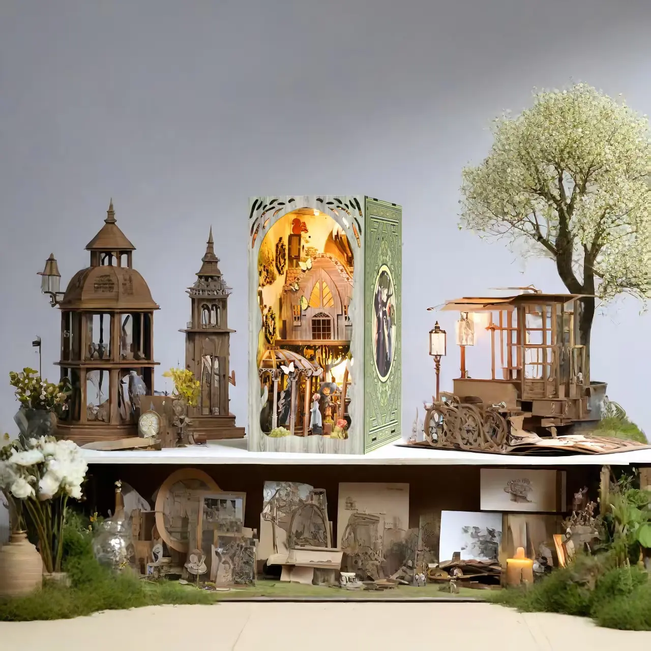 Dorothy's Journey DIY Book Nook Kit