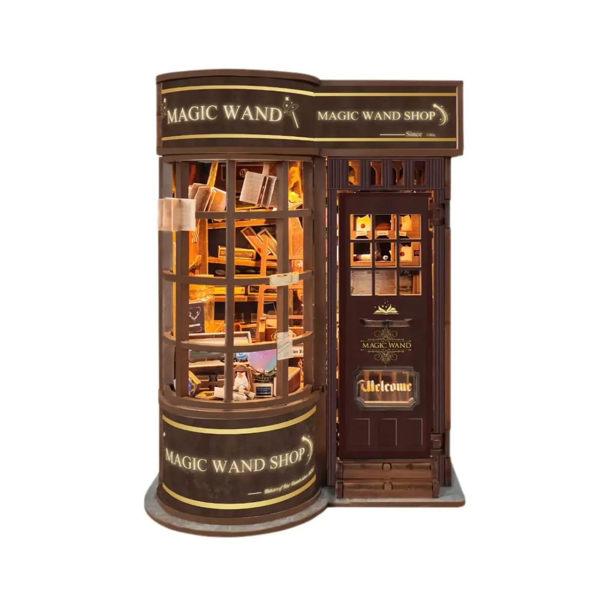 Magic Wand Store DIY Book Nook Kit build details