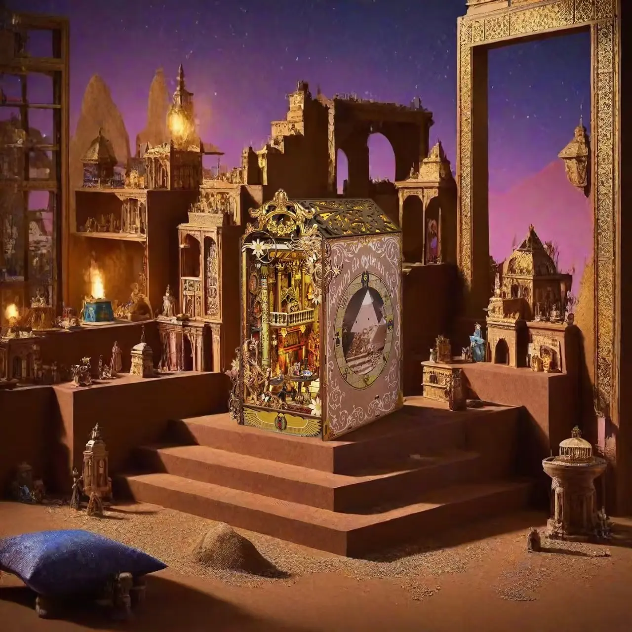 Ancient Egypt Adventures DIY Book Nook Kit