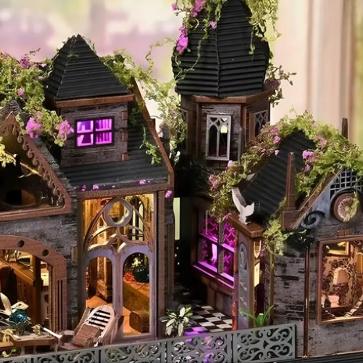 Dreamy Purple Accent Lighting